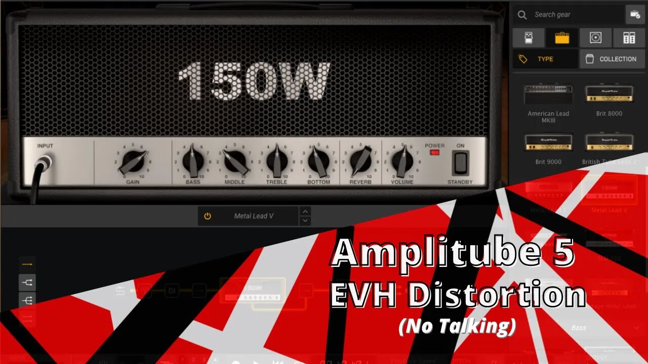 🔴 Amplitube 5 - EVH - No Talking!