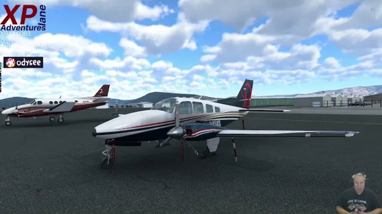 X-Plane 12 Adventures: Default Beechcraft B58 w/SimCoders Reality Exp. Pack