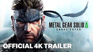 METAL GEAR SOLID SNAKE EATER Announcement Trailer