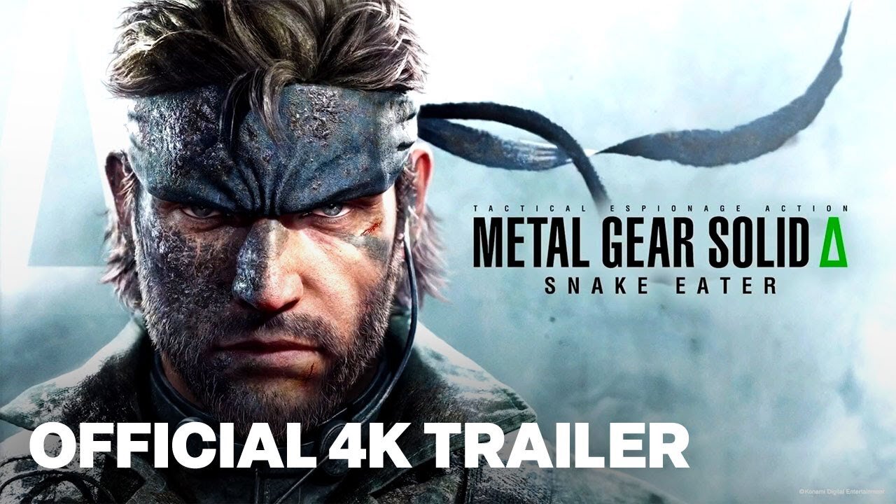 METAL GEAR SOLID SNAKE EATER Announcement Trailer