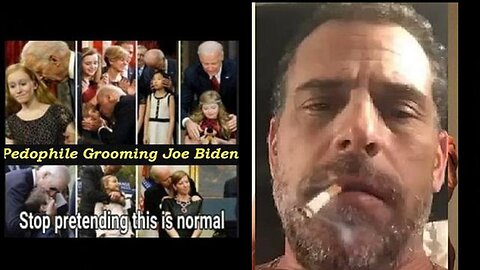 Pedophile Child Rapist Joe Biden's Twin Brother (Clone) + Hunter Biden's Laptop!