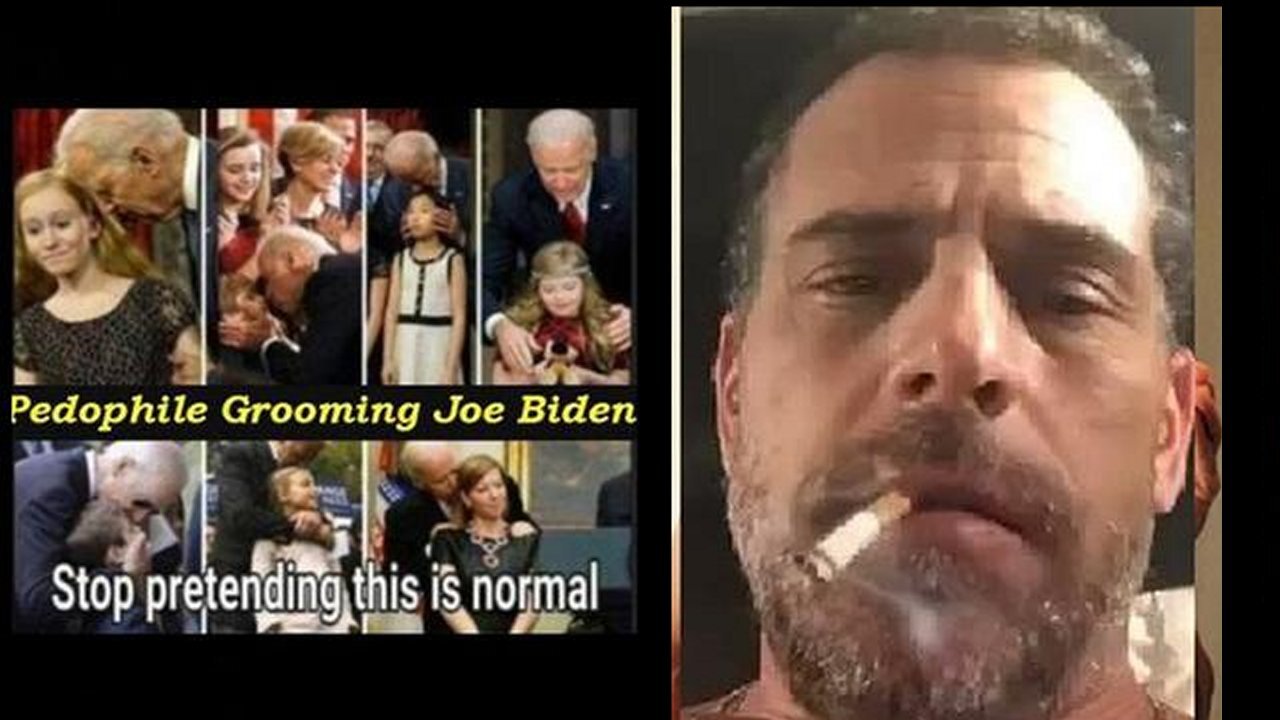 Pedophile Child Rapist Joe Biden's Twin Brother (Clone) + Hunter Biden's Laptop!