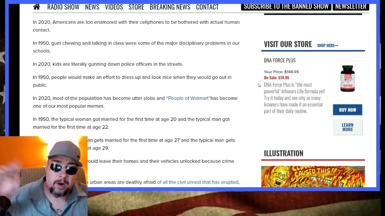 1950 America vs. 2020 America (Re-Upload)