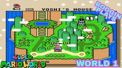 Super Mario World - World 1 (no Commentary)