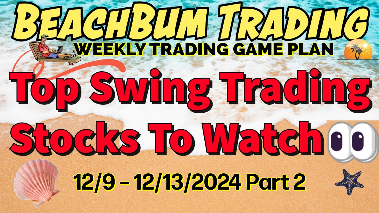 Top Swing Trading Stocks to Watch 👀 | 12/9 – 12/13/24 | LAND SARK SRTY AEHR BDRY SOXL USOI & More