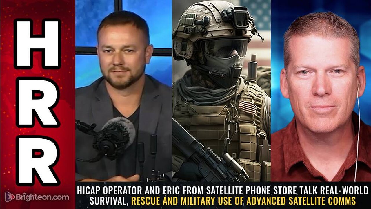 HiCap operator & Eric from Satellite Phone Store talk military use of advanced satellite comms