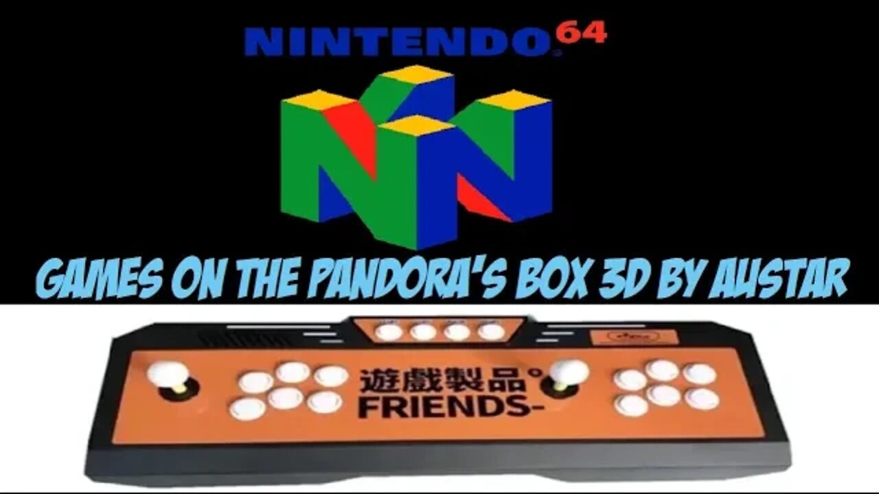 Pandora's Box 3D By Austar- Nintendo 64 Games That Are Included