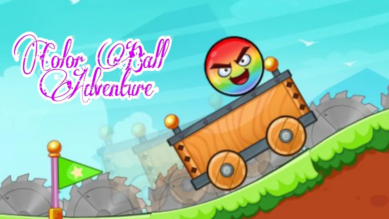 Приключения Цветного Шарика / Color Ball Adventure - Новая игра для Андроид