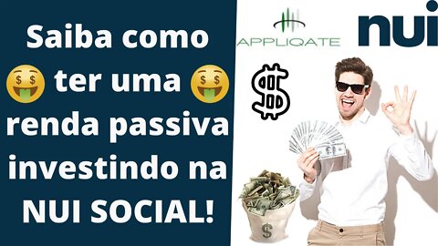 Nui Social - Saiba como se cadastrar e investir de forma simples!!