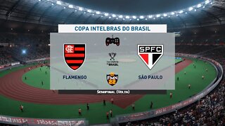 Copa Do Brasil 2022 - Flamengo x São paulo | Semifinais (Volta) | FIFA 22 SIMULAÇÃO