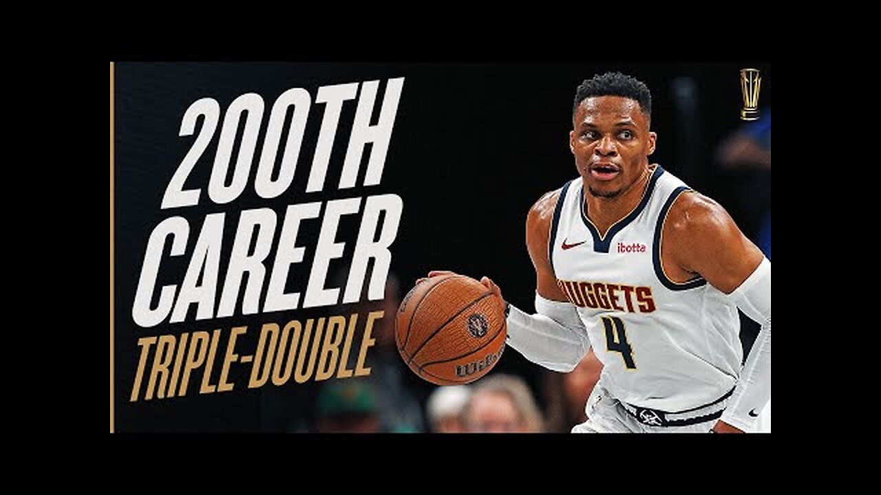 Russell Westbrook Makes NBA History With 200th Career Triple-Double 🏆 _ November 19, 2024