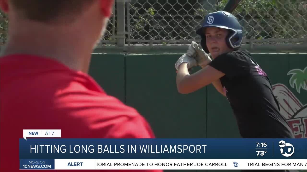 Del Mar Little Leaguer heading to Williamsport for Home Run Derby