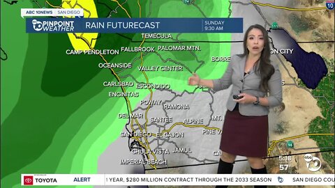 ABC 10News Weather with Meteorologist Angelica Campos