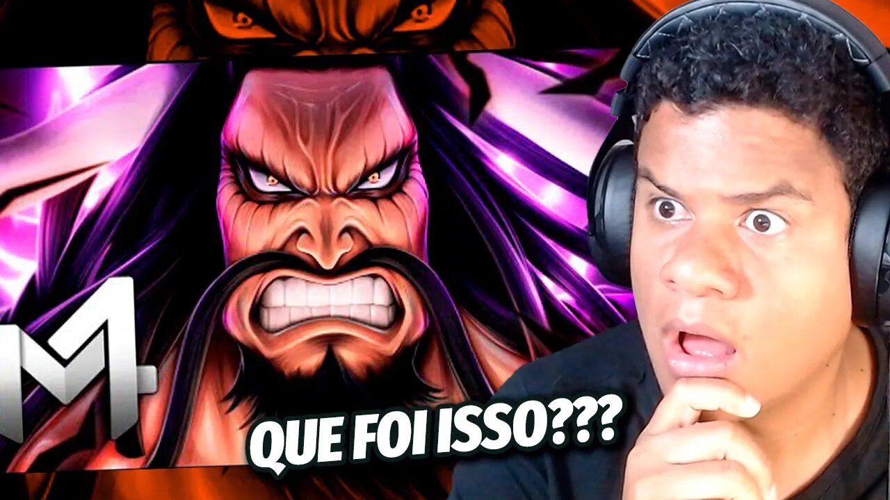 REAGINDO A KAIDOU (ONE PIECE) - 100 FERAS | M4RKIM | React Anime Pro