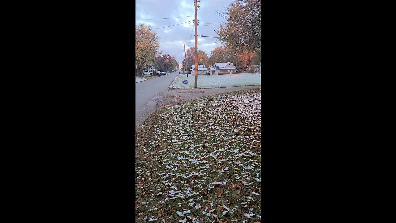 first snowfall