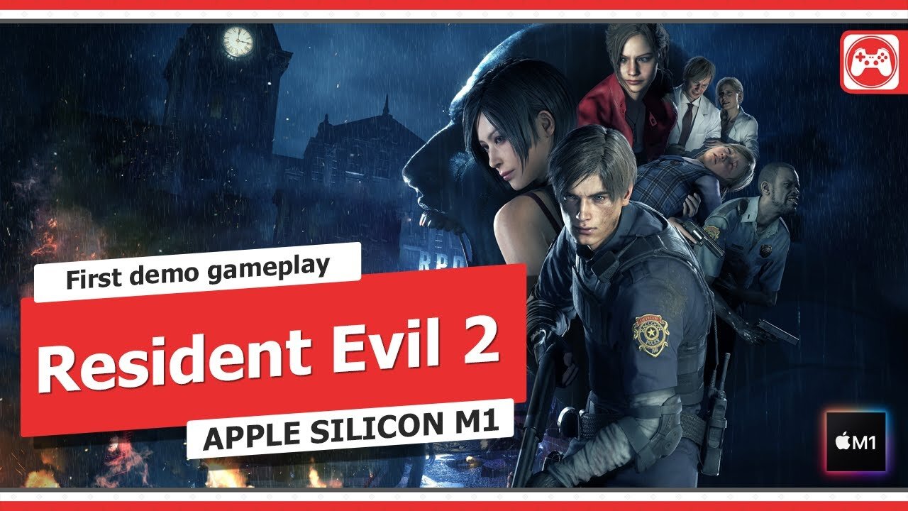 Resident evil 2 - First gameplay on Apple Silicon Mac - Native version