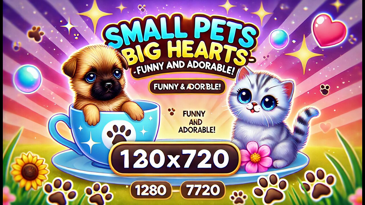 Small Pets, Big Hearts – Funny and Adorable!"