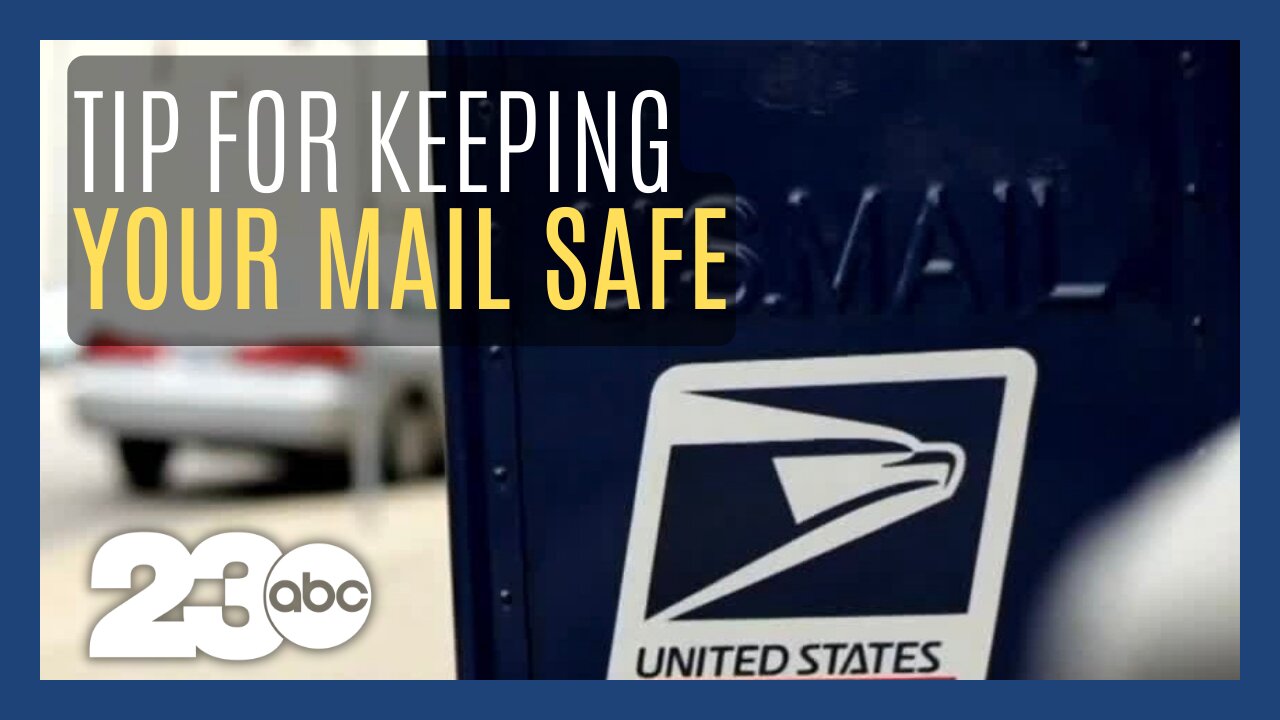 Tip for keeping mail safe and preventing lost mail