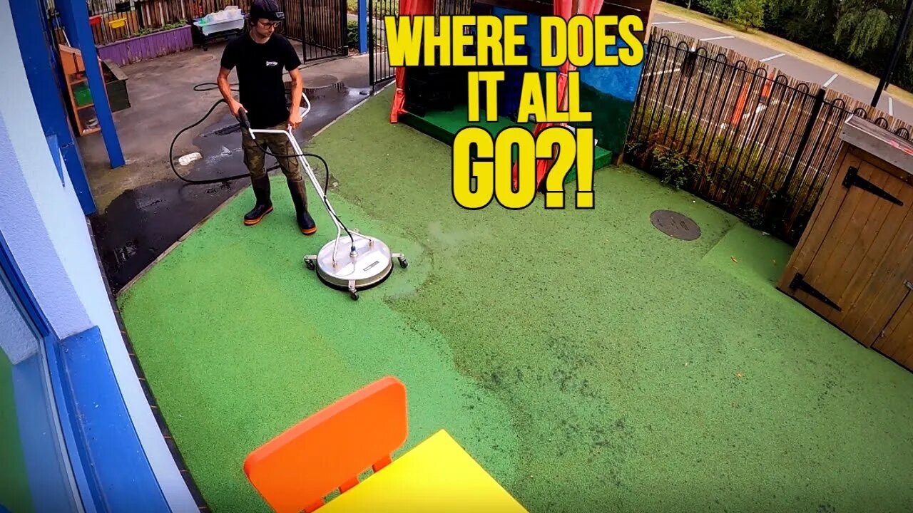 These Playgrounds Take THOUSANDS of Litres of Water to Clean...
