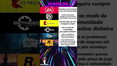 Memes em imagens - EMPRESAS DE JOGOS ATUALMENTE #shorts