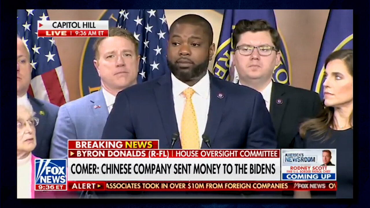 Rep. Byron Donalds TORCHES Biden Crime Family and Vassal Media In Speech