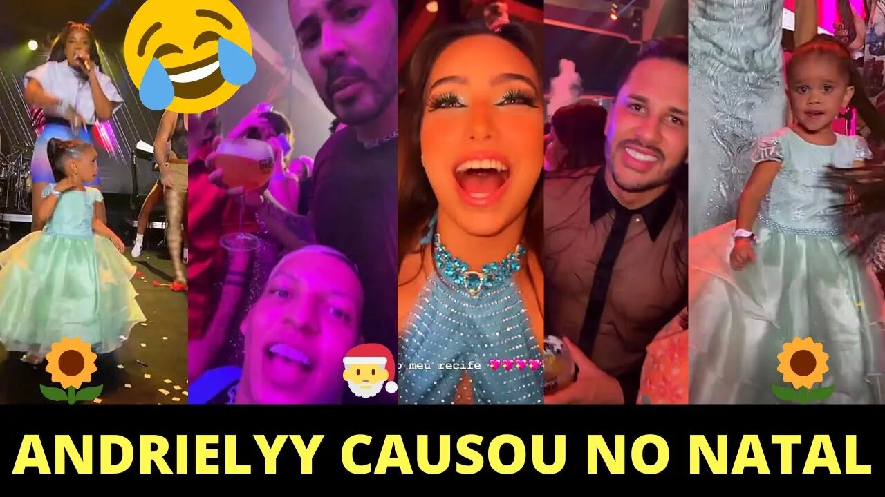 ANDRIELLY Deu SHOW no Palco com a LUDMILLA no Natal da Vila com Carlinhos Maia Agitando