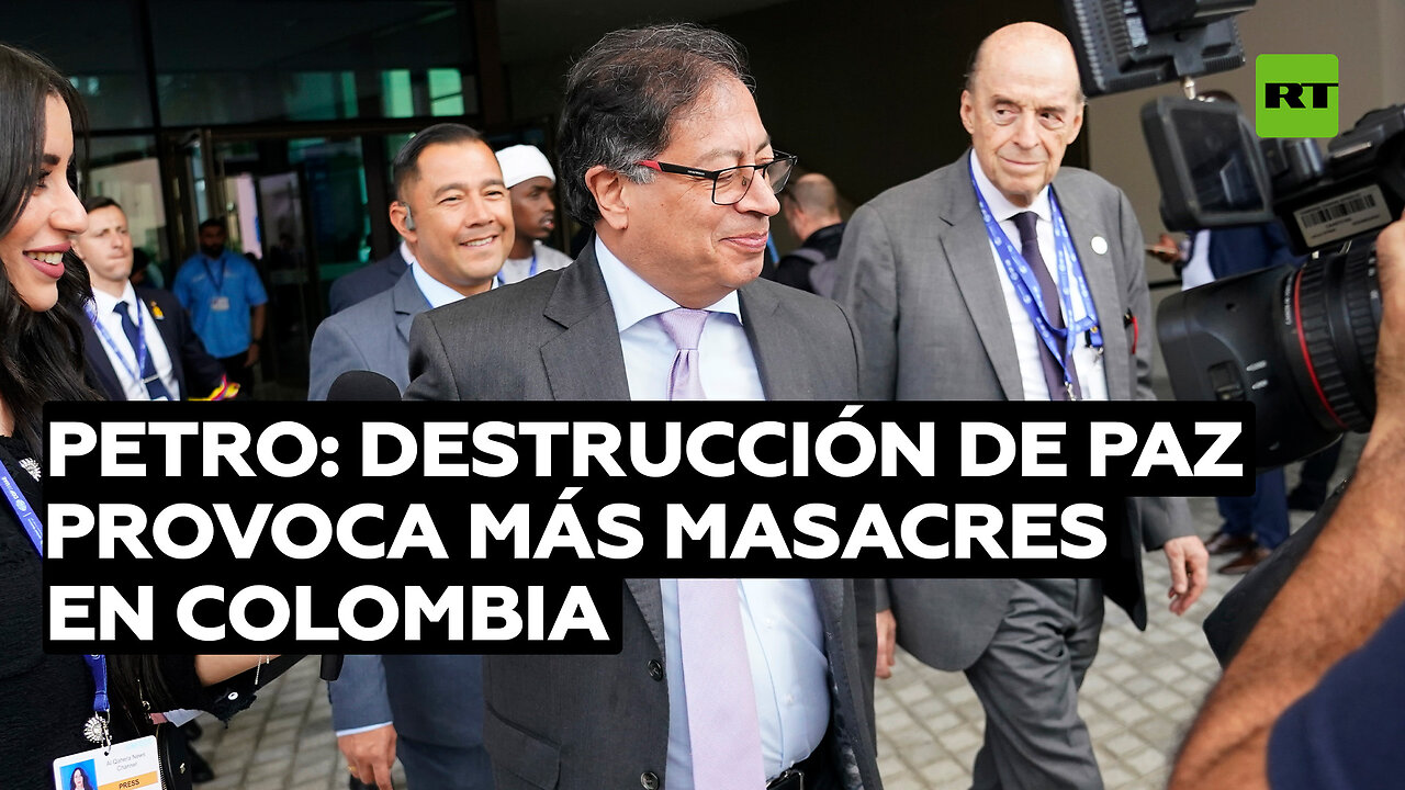 Petro: Destruir la paz trae como consecuencia el aumento de masacres