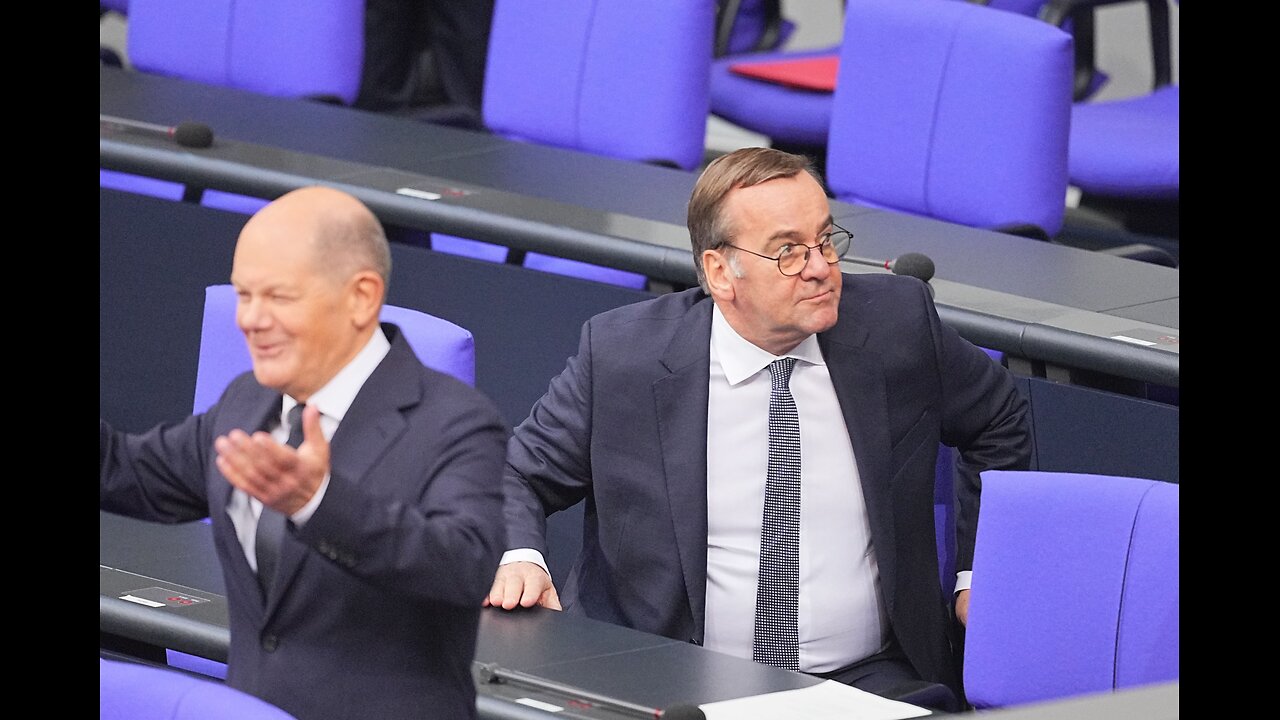 LIVE: 206. Bundestagssitzung | Regierungsbefragung Pistorius | Lage in Syrien