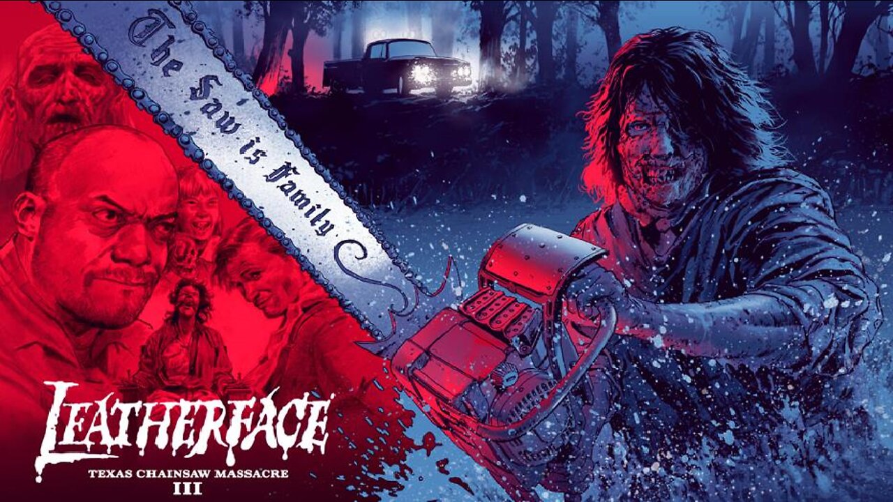 LEATHERFACE: TEXAS CHAINSAW MASSACRE 3 (1990) The Iconic Killer Returns with his Demented Family TRAILER & Movie in HD & W/S