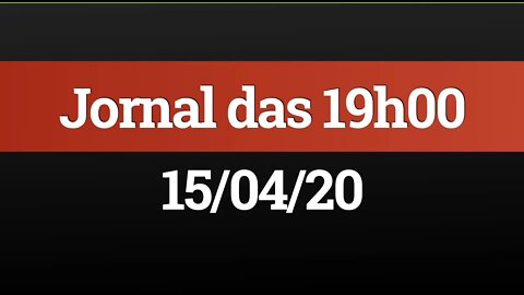 AO VIVO (15/04) - Números da pandemia, Mandetta, Bolsonaro, e mais