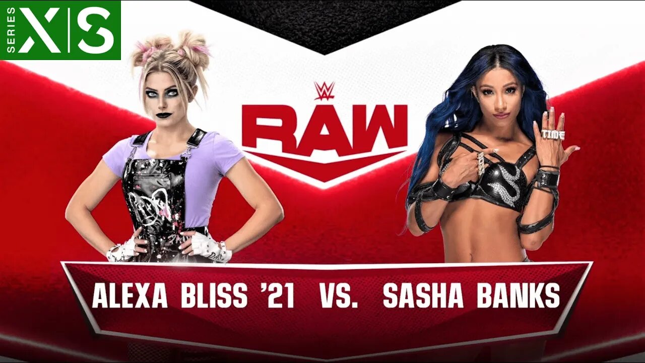 Alexa Bliss '21 vs Sasha Banks | WWE 2K22