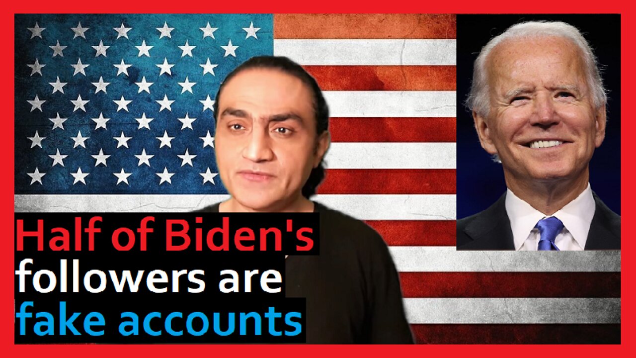 Half of Joe Biden's Twitter followers are FAKE ACCOUNTS - Twitter EXPOSED having WOKE employees