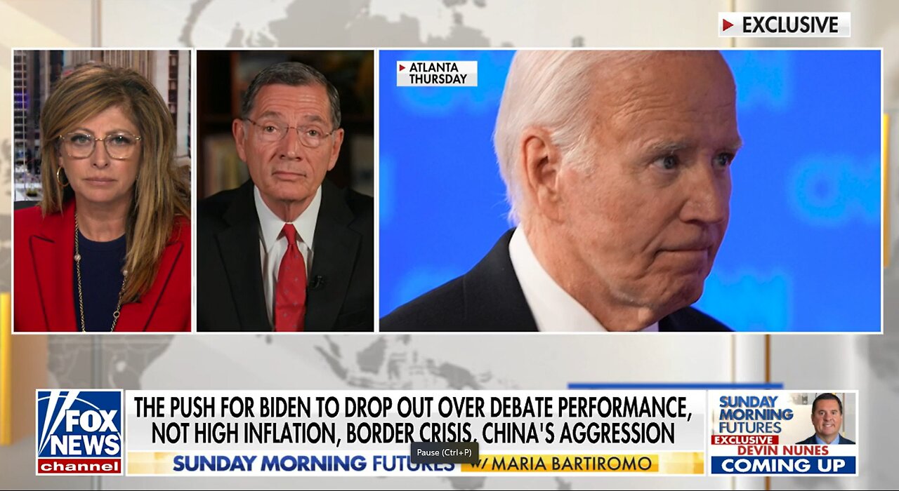 Democrats are 'terrified' after seeing Biden's contrast with Trump: Sen. John Barrasso