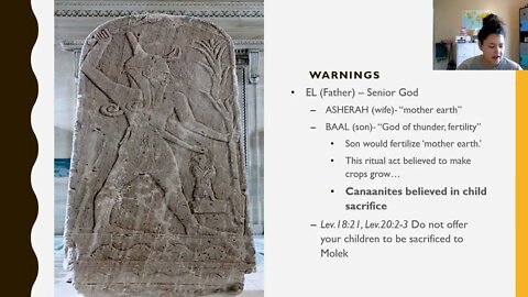 Warnings of worshipping Baal