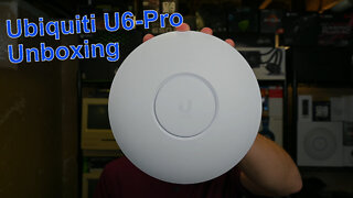 Ubiquiti U6-Pro Unboxing