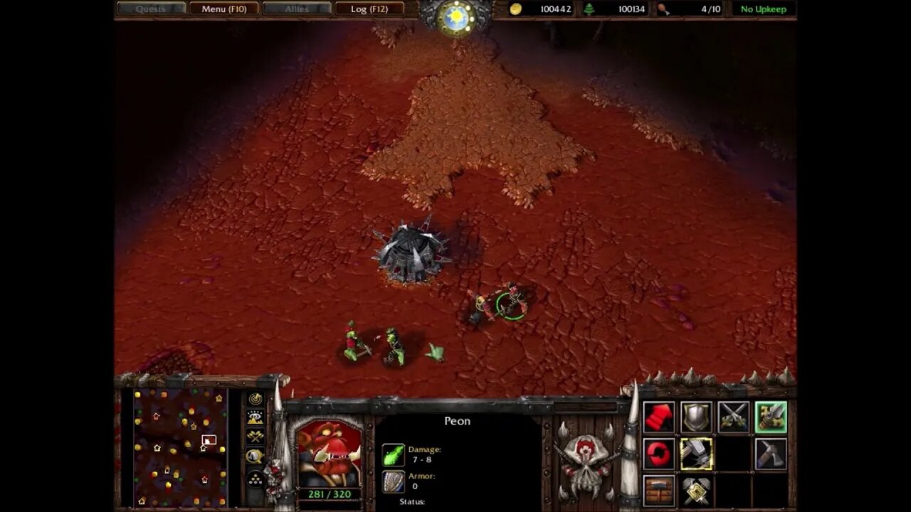 WC3 Classic: Improved Orc Peon and Blackrock Version