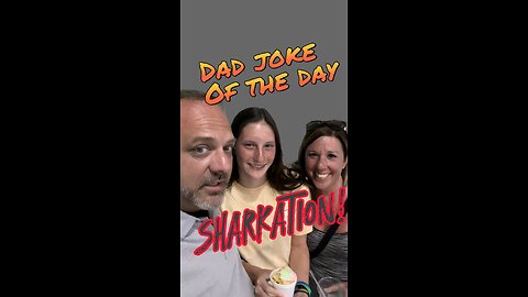 Definitely wasn’t expecting a SHARKATION - Dad Joke of the Day
