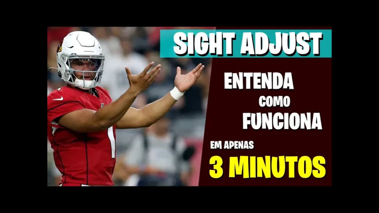 SIGHT AJUST: UMA FORMA DO ATAQUE BATER A BLITZ E PUNIR AS DEFESAS - MELHORES MOMENTOS DA NFL
