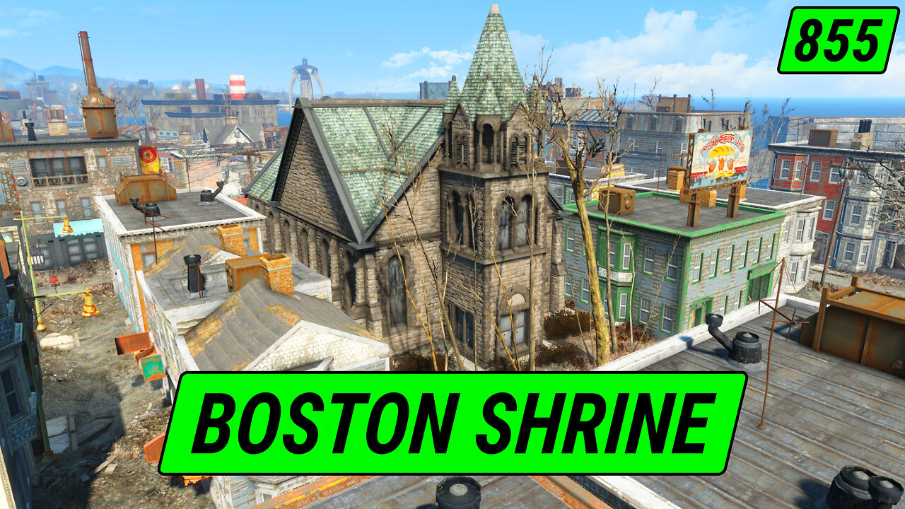 South Boston Cat Shrine | Fallout 4 Unmarked | Ep. 855