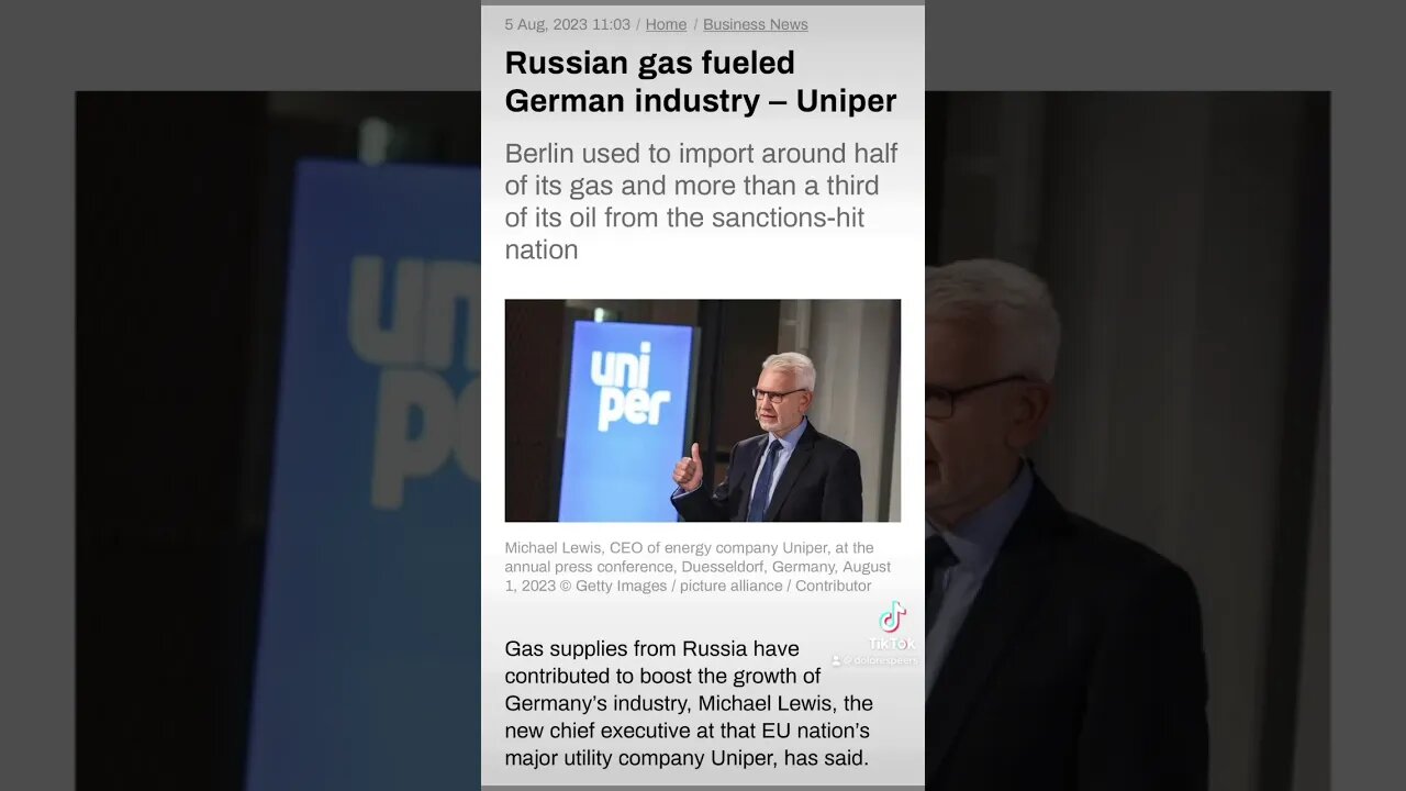 How #Russian #Gas Fueled #Germany Manufacturing. #Russia #German #Business
