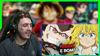 6 Aberturas BOAS em ANIMES RUINS! ( REACT )