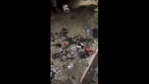 Bodies burned in GAZA where the IDF did a air strike in rafah where it’s supposed to be safe