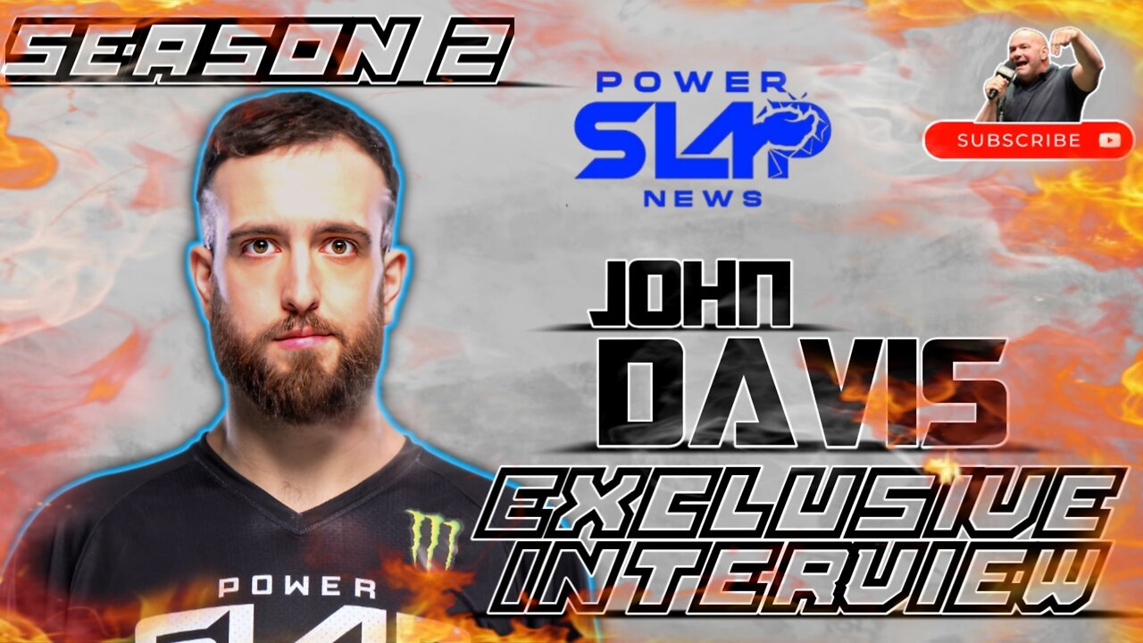 Pre Fight Interview:John "The Machine" Davis in Vegas Powerslap2 | PowerSlapNetwork.com
