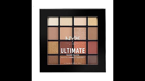 NYX PROFESSIONAL MAKEUP Ultimate Shadow Palette, Eyeshadow Palette
