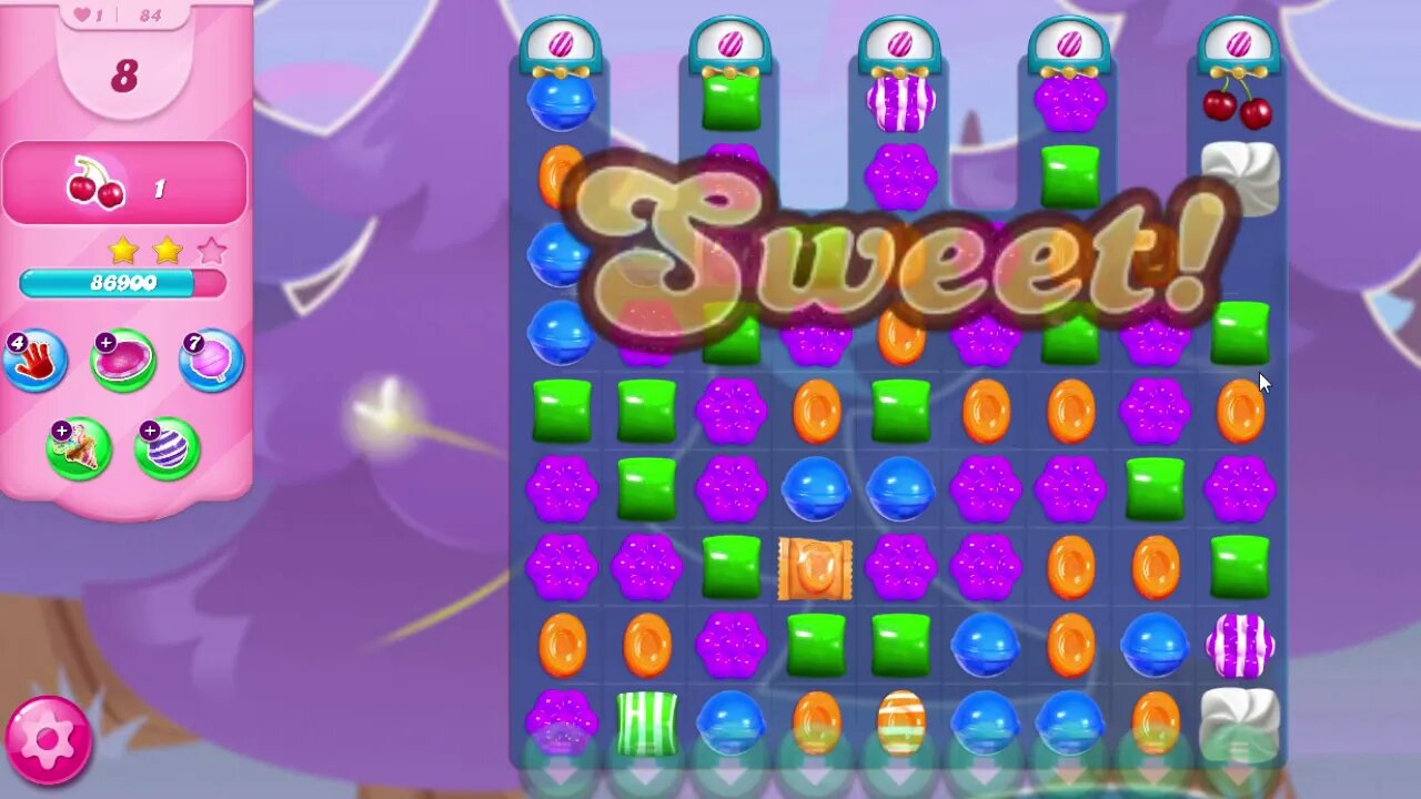 Candy Crush Saga Level 84