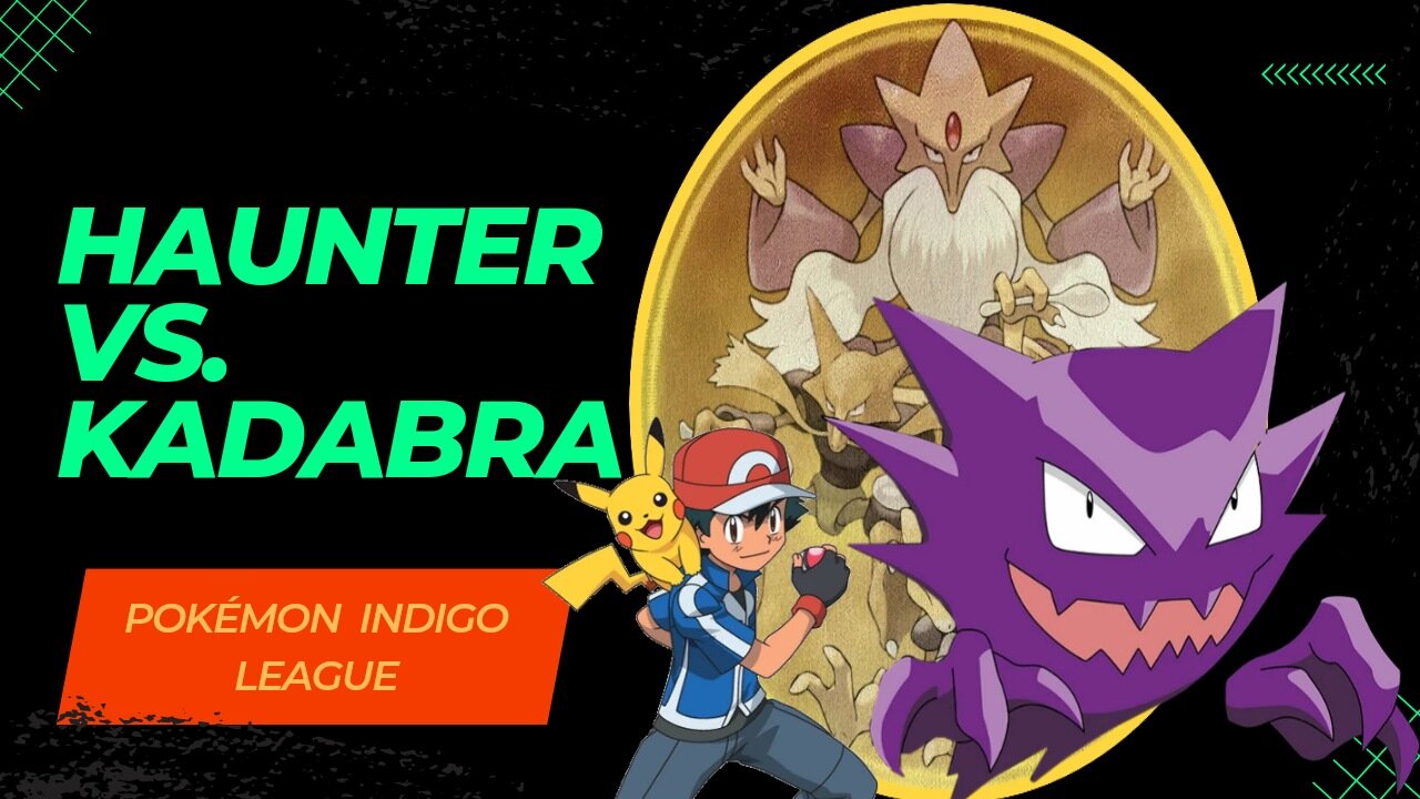 Haunter vs. Kadabra: A Spectral Showdown in the World of Pokémon