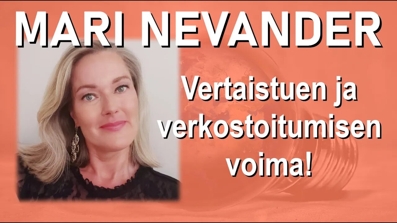 ATOMIstudio: Mari Nevander - Vertaistuen ja verkostoitumisen voima! 26.01.22
