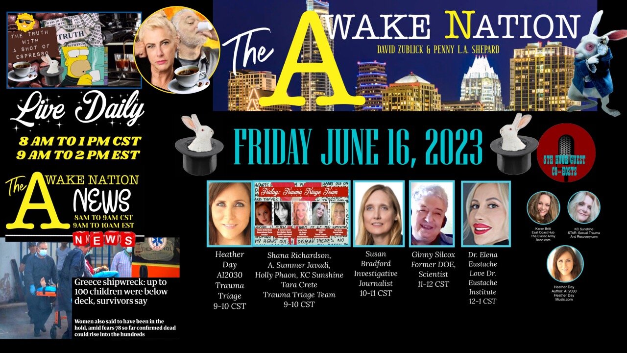 The Awake Nation 06.16.2023 Alleged Pentagon Leaker Jack Teixeira Indicted!