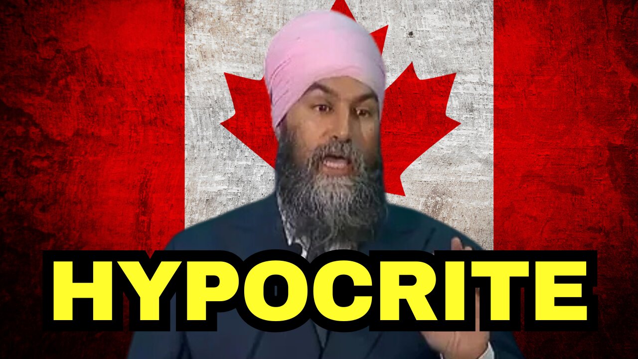 HYPOCRITE Jagmeet Singh Insults White Men