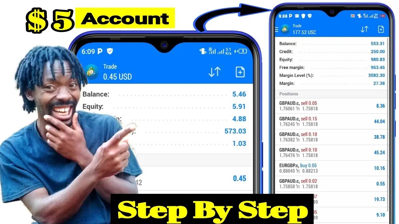 Grow $5 to $1,000 Without Blowing Your Account ( YOU MUST WATCH )